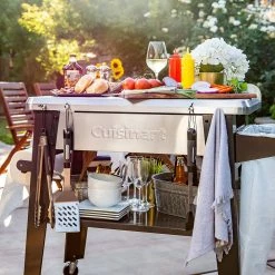 Coupon 🛒 Cuisinart Grilling Tools & Accessories Cuisinart Outdoor Prep Table 💯 -Deals Grills & Outdoor Cooking Store 45545239